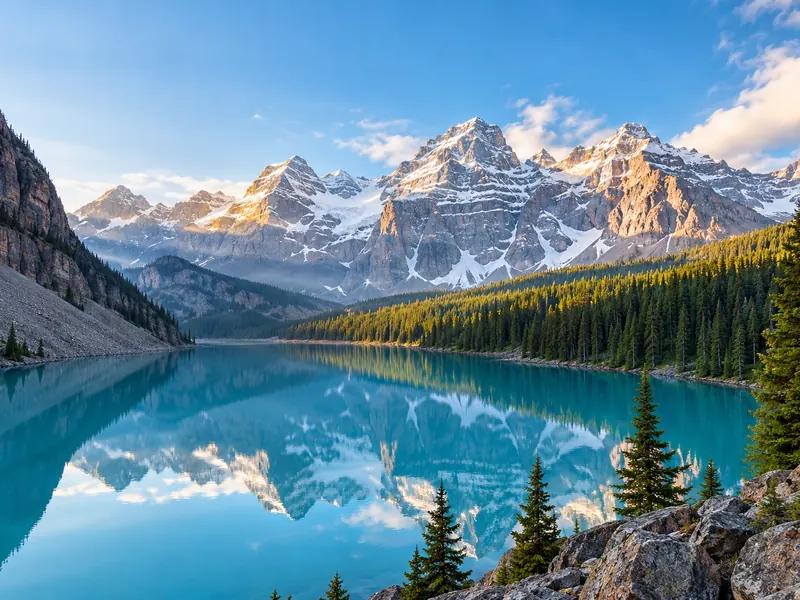 Lago Moraine, Montañas Rocosas de Canadá